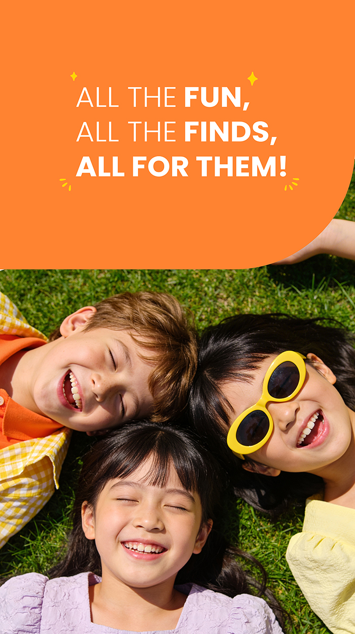 Happy kids outdoors